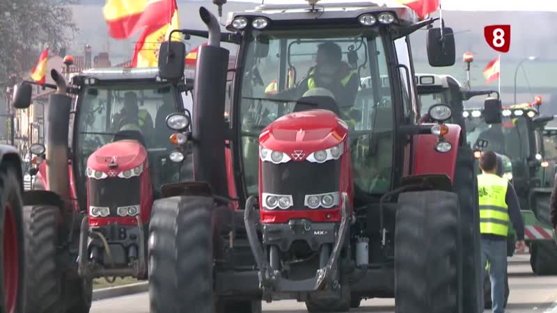 Los Tractores Toman Las Calles De Burgos Cyltv Es