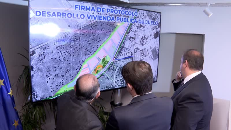 Mañueco anuncia una inversión de 15,6 millones en vivienda en Guijuelo