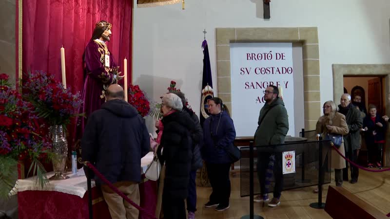 Miles de salmantinos arropan a Jesús Rescatado