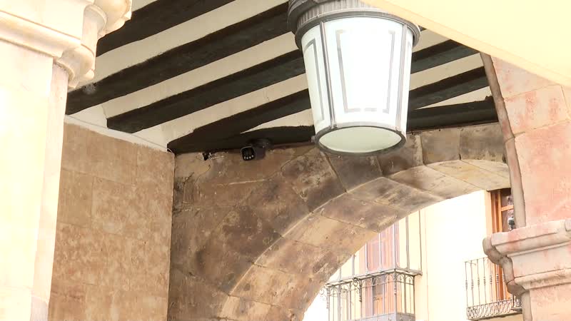 Refuerzo del sistema de vigilancia en la Plaza Mayor 