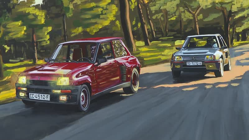 El Museo de Automoción se llena con los acrílicos de Santiago Pedrós