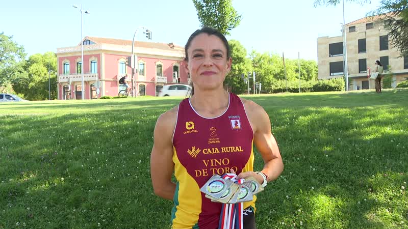 Verónica Sánchez, doble campeona de carreras de montaña 