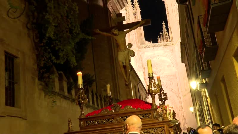 Histórica procesión extraordinaria del Cristo de la Agonía Redentora