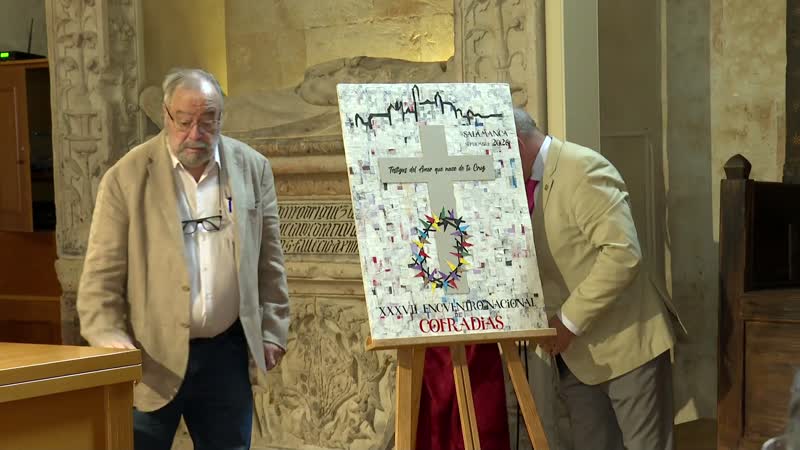 Andrés Alén realiza el cartel del Encuentro de Cofradías