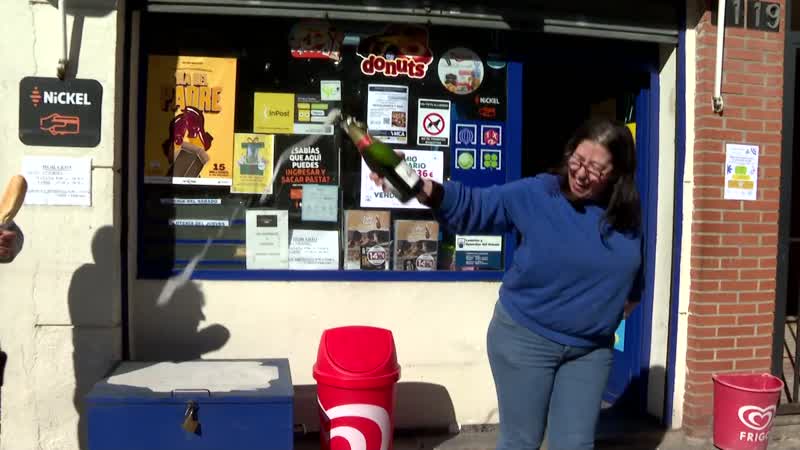 Un kiosco de Chamberí da el mayor premio de lotería de la historia de España