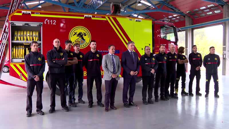 Los bomberos incorporan un nuevo camión nodriza con mayor capacidad