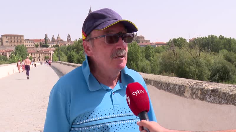 El color de la restauración del puente romano desata el debate