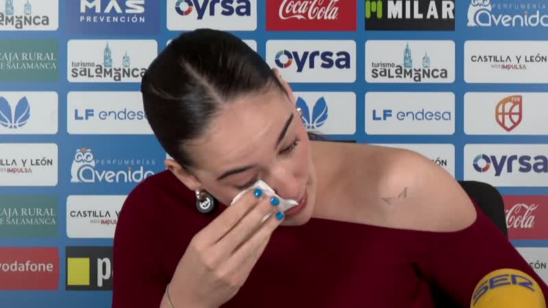 Iyana Martín se despide entre lágrimas de Avenida