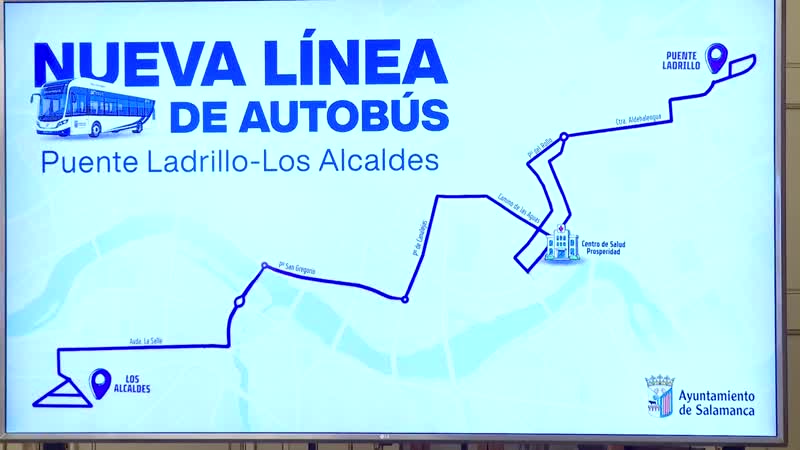 La nueva línea de bus comunicará Puente Ladrillo y Los Alcaldes y el nuevo centro de salud