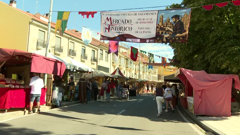 El Mercado histórico abre sus puertas dedicado a la Escuela de Salamanca 