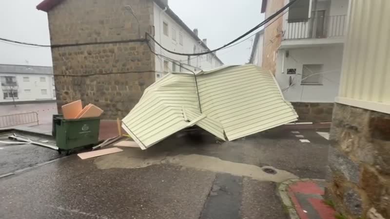 Leonardo deja un reguero de crecidas e incidencias en Salamanca 