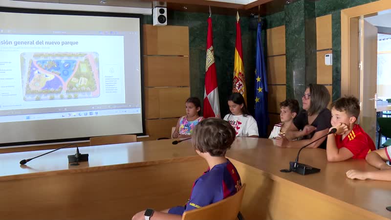 Un parque en Carbajosa diseñado por niños 