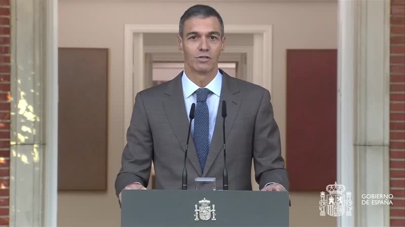 Sánchez convoca elecciones el 29N y pide elegir entre el interés de la mayoría o una coalición ultraderechista