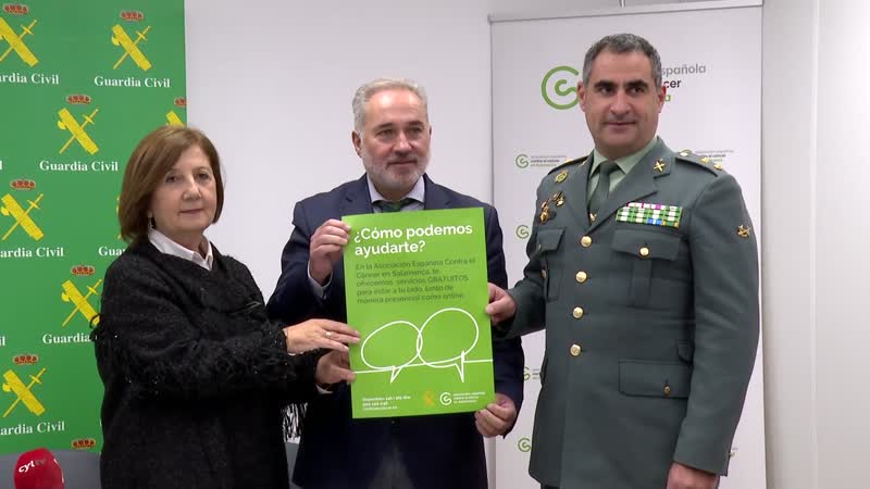 La Guardia Civil informará a los enfermos de cáncer sobre los recursos de atención