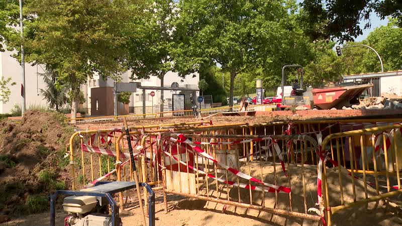 En construcción una zona de juegos junto a la Torrente Ballester 