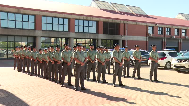 La Guardia Civil da la bienvenida a 37 agentes en prácticas 