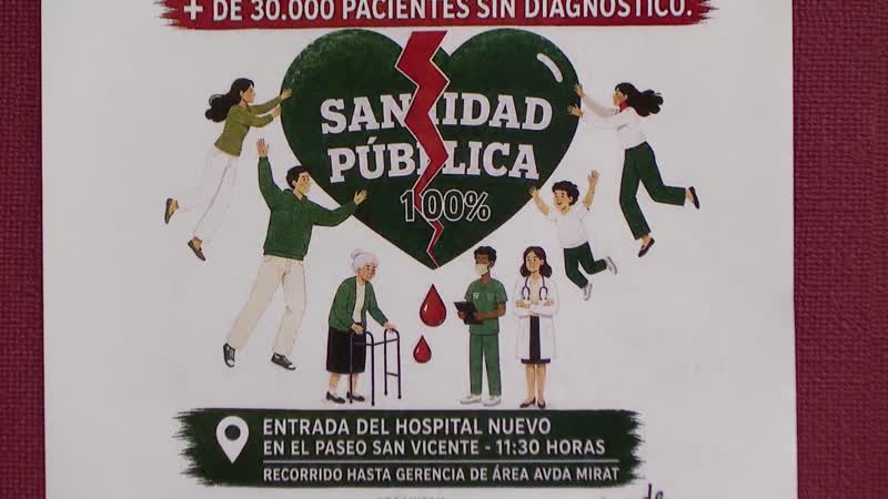 Convocatoria de marea blanca este domingo por la sanidad