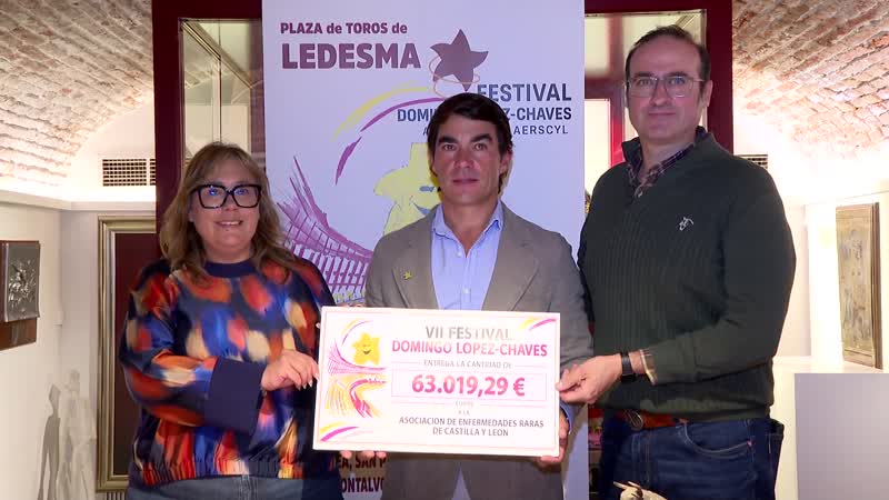 Aerscyl recauda 63.000 euros de su festival solidario en Ledesma 