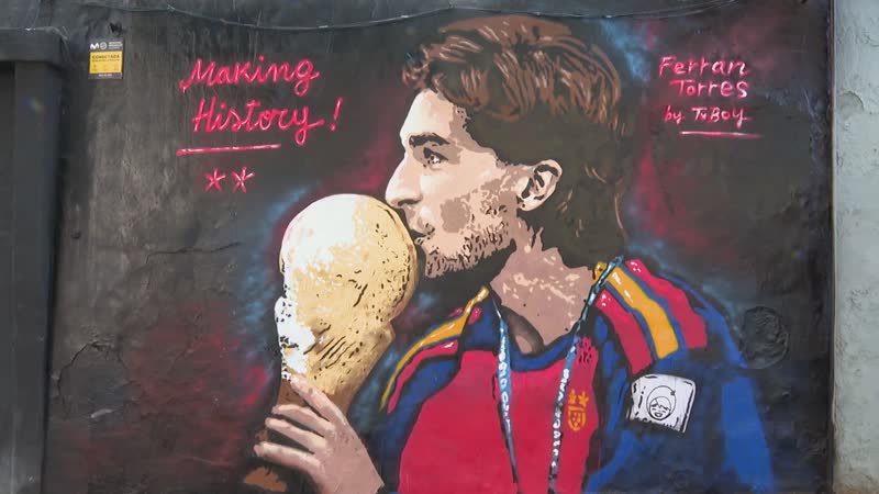 Salamanca se ofrece a acoger el mural de España vandalizado en Barcelona 