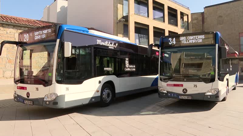 Dos nuevos buses para mejorar el transporte metropolitano
