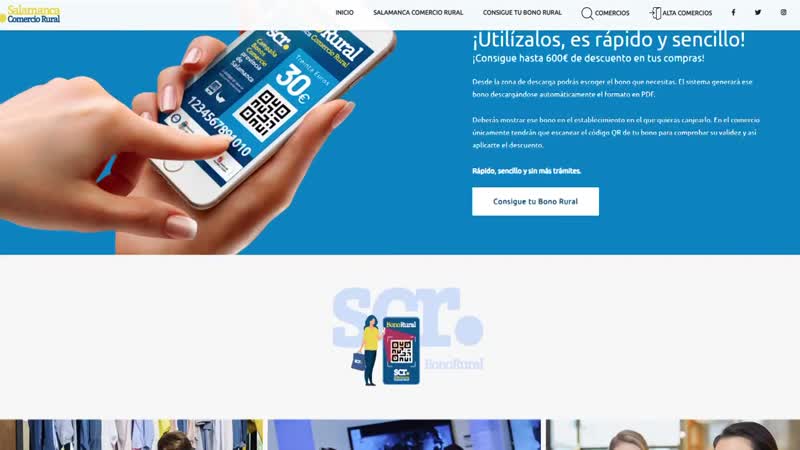 Quinta edición de los bonos para comprar en comercio local rural 