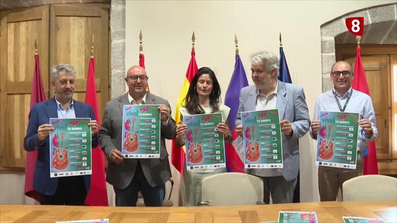La música llega a los barrios anexionados de Ávila gracias a la iniciativa Vive tu Barrio