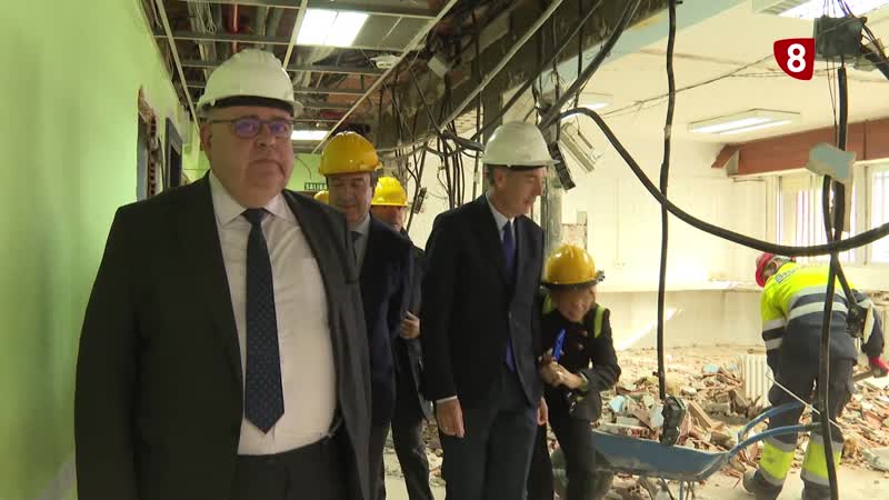 Concluye la primera fase de las obras del centro de salud de Arévalo