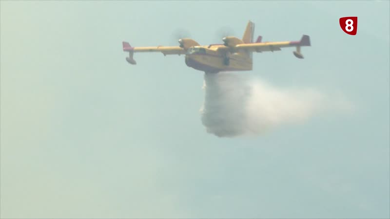 El incendio forestal de El Barraco queda controlado
