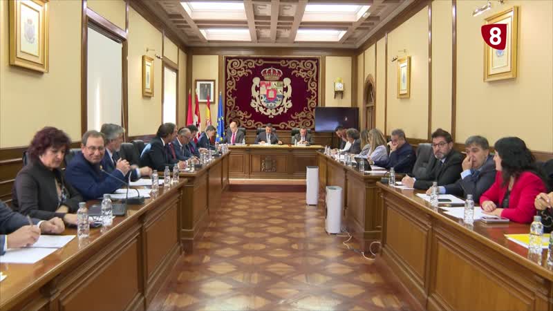 Pleno en la Diputación de Ávila con cuatro mociones a debate