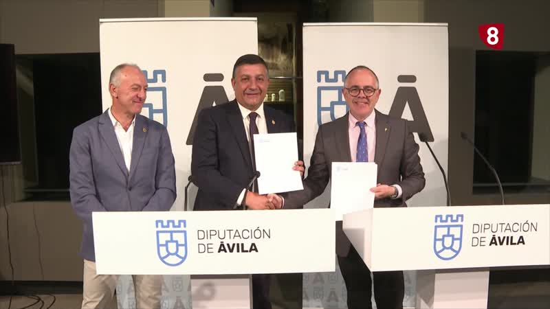 La Diputación de Ávila respalda a la Junta de Semana Santa con un convenio que amplía su cuantía