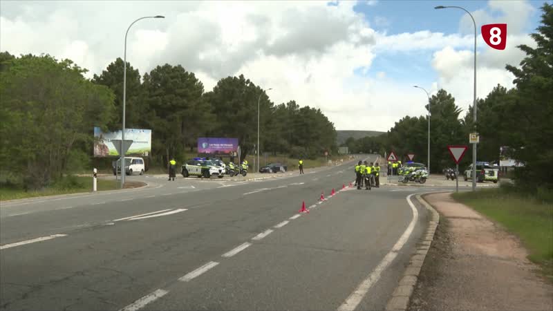 La Guardia Civil realiza una campaña de tráfico centrado en los motoristas