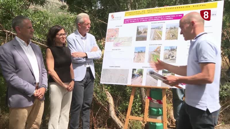 Primer acto de Cristina Sanchidrián en el territorio como Consejera 