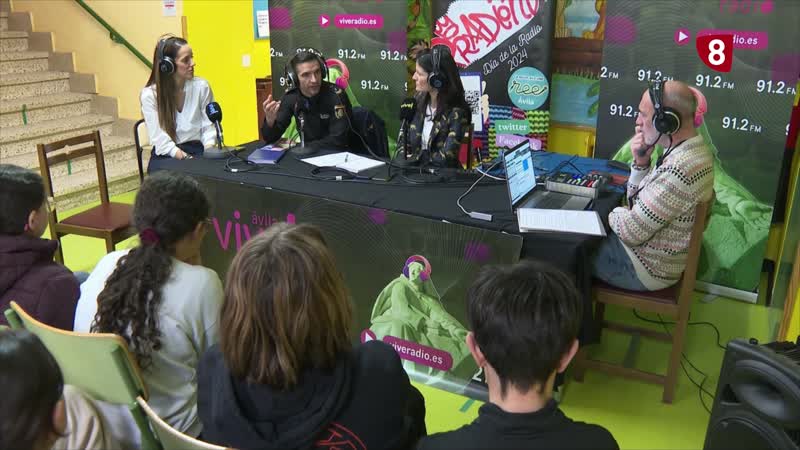 Vive! Radio Ávila emite su programación desde el CEIP El Pradillo