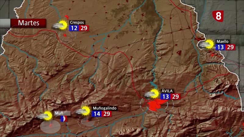 El tiempo en Ávila 21-09-2026