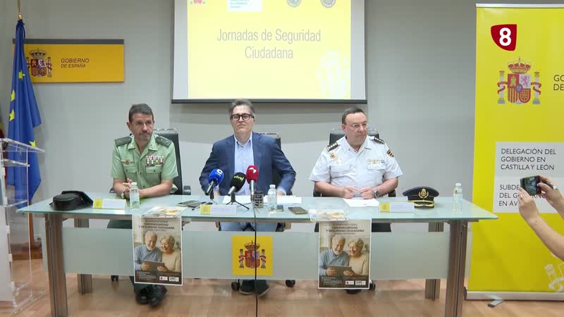 La Subdelegación de Gobierno unas jornadas de seguridad centrada en los mayores