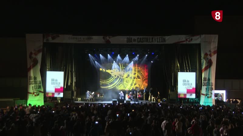José Mercé pone la nota musical por el Día de Castilla y León