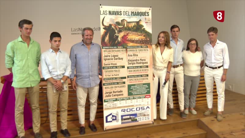 BURLADERO PRESENTACIÓN CARTELES TAURINOS LAS NAVAS DEL MARQUES 10-07-2026