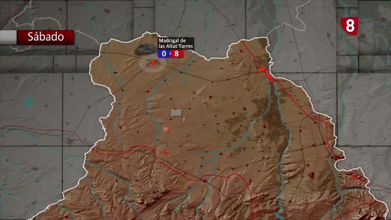 El Tiempo en Ávila  09-01
