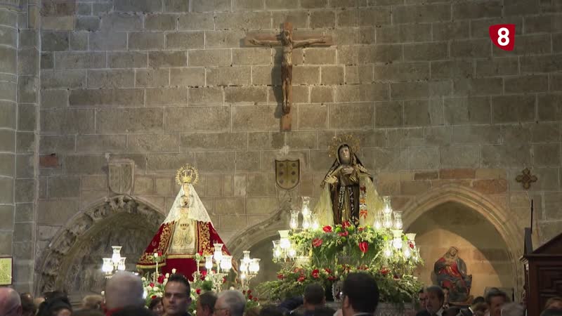 La Santa es la encargada de congregar a miles de abulenses