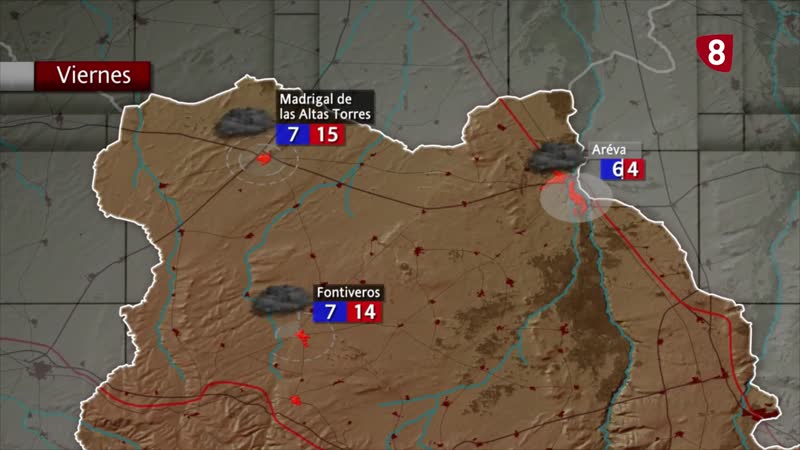 El tiempo en Ávila 19-03-2026