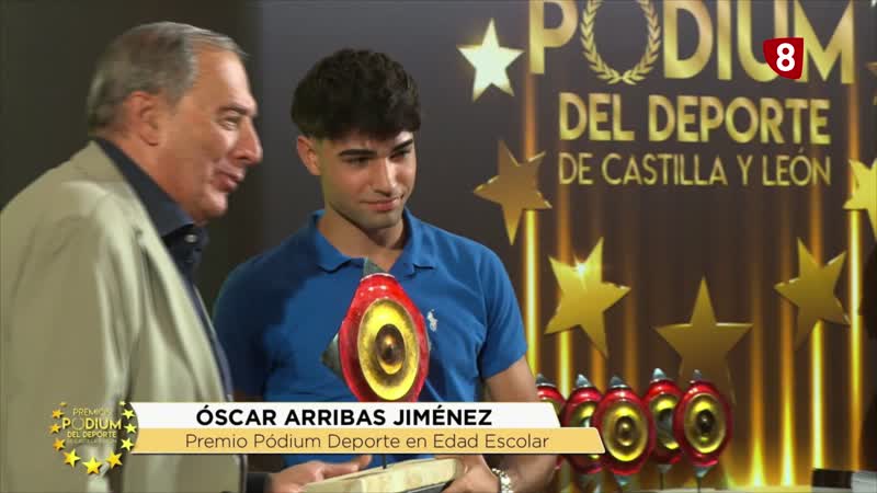 Óscar Arribas, premio Pódium