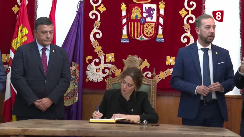 Visita especial de Isabel Díaz Ayuso a Madrigal de las Altas Torres