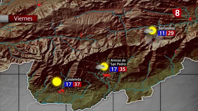 El tiempo en Ávila 24-09-2026