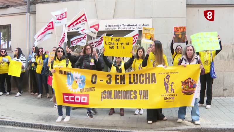 Huelga en educación infantil