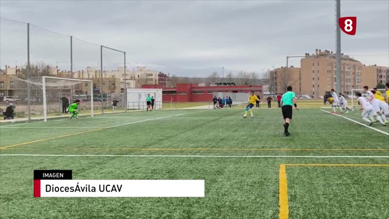 Aitor Asensio, de penalti, da la victoria al DiocesÁvila contra el SD Almazán
