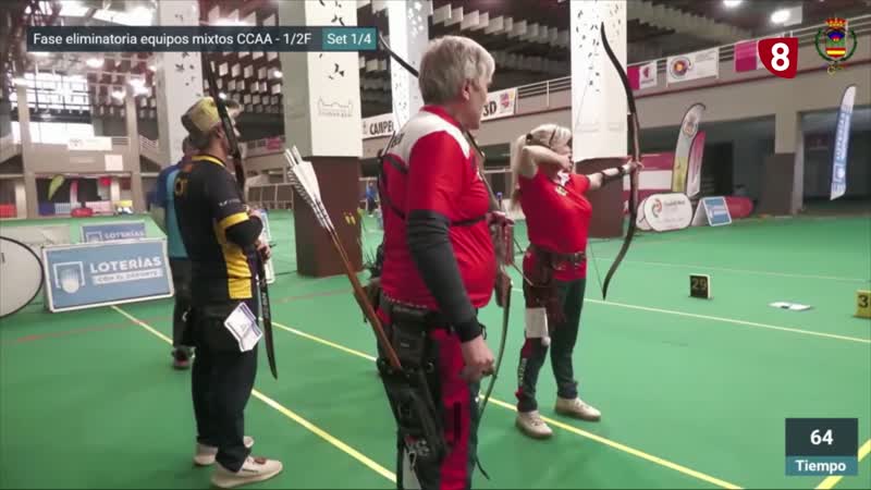 Triple bronce abulense en el Campeonato de España de Tiro con Arco