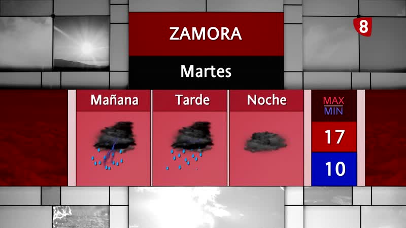 LA PREVISIÓN DEL TIEMPO PARA EL MARTES 12 DE MAYO