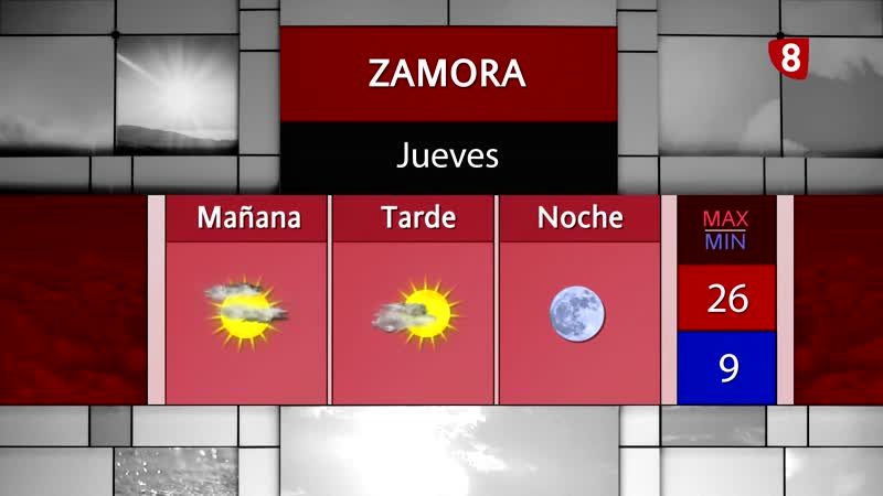 La previsión del tiempo para el jueves 10 de septiembre