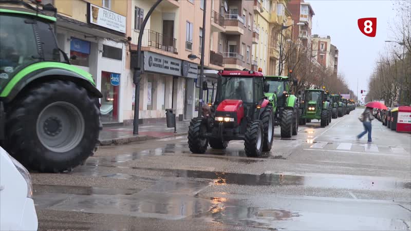 Tractorada en Zamora 