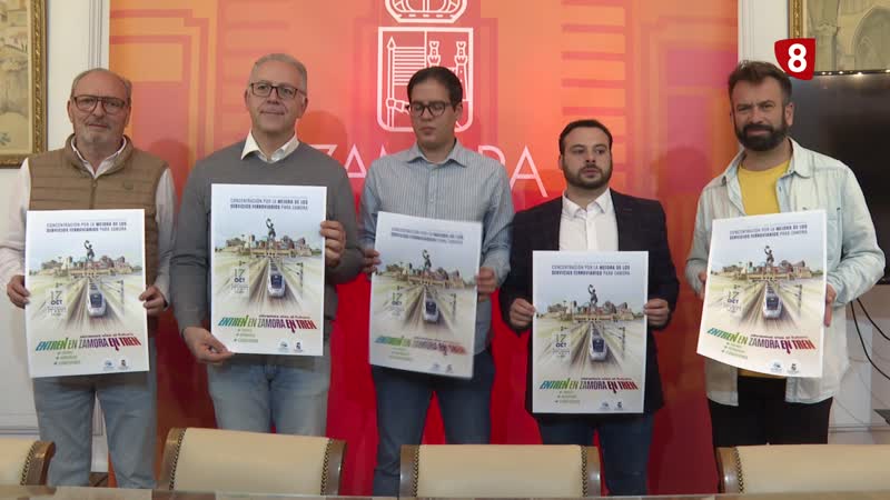 Zamora saldrá a la calle este sábado para reivindicar una mejora de los servicios ferroviarios